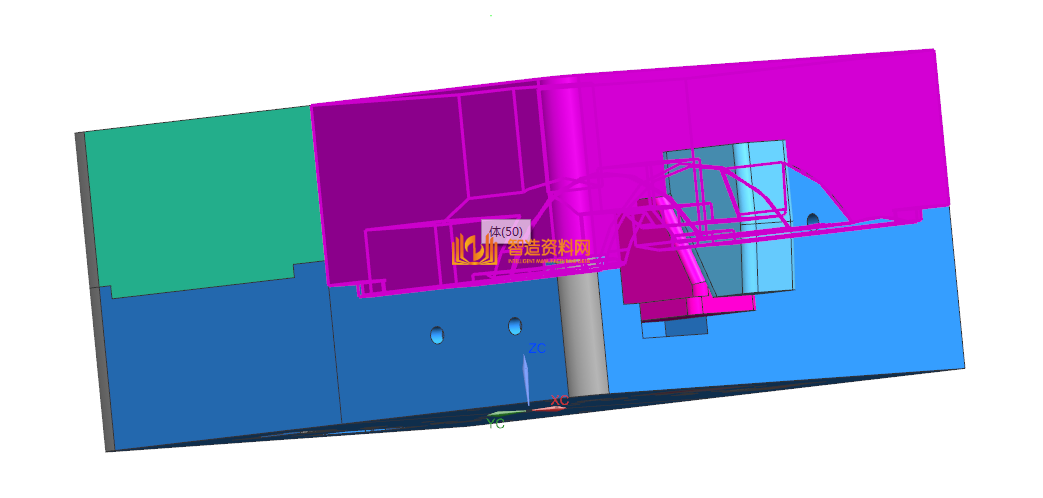 塑胶模具分模图纸0043,NeadPay,模具,图纸,第2张