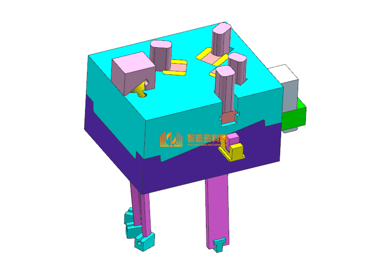塑胶模具分模图纸0049,NeadPay,模具,图纸,第2张