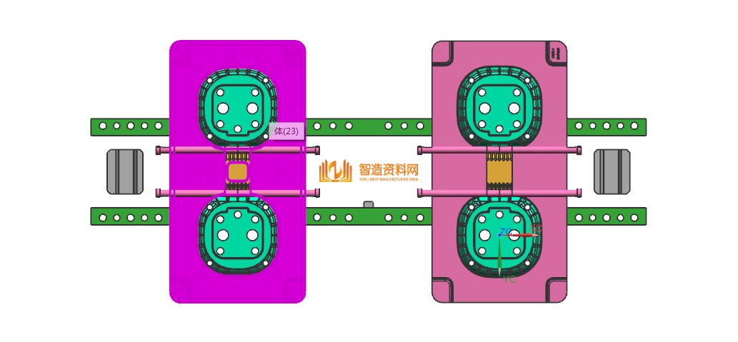 塑胶模具分模图纸0054,NeadPay,模具,图纸,第1张