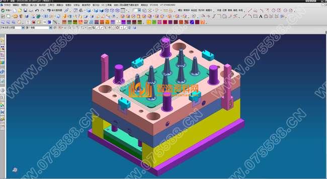 塑胶模具设计全套图纸0057,NeadPay,设计,模具,第3张