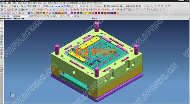 塑胶模具设计全套图纸0076,NeadPay,模具,设计,第1张