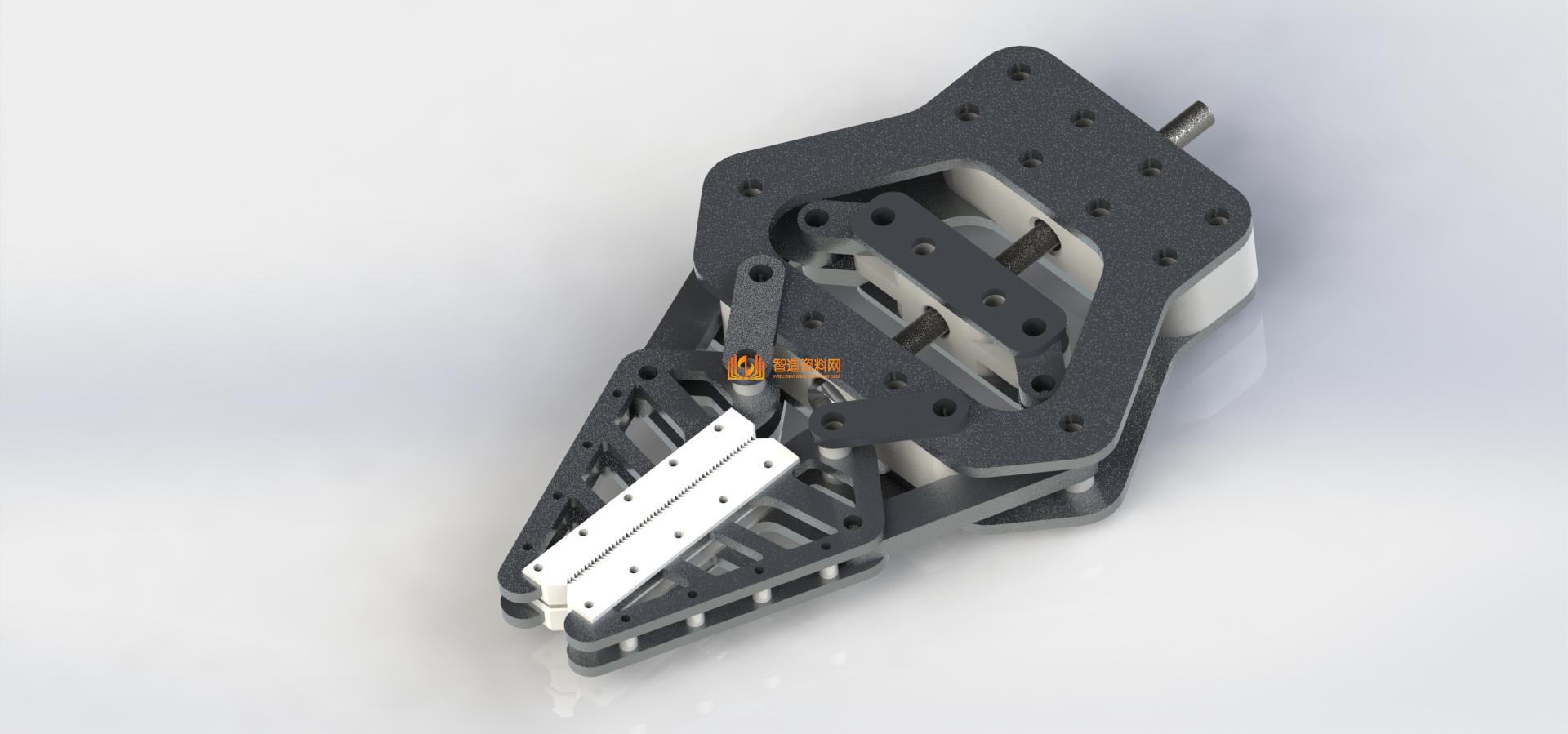 抓爪夹钳结构3D图纸,NeadPay,结构,图纸,第3张