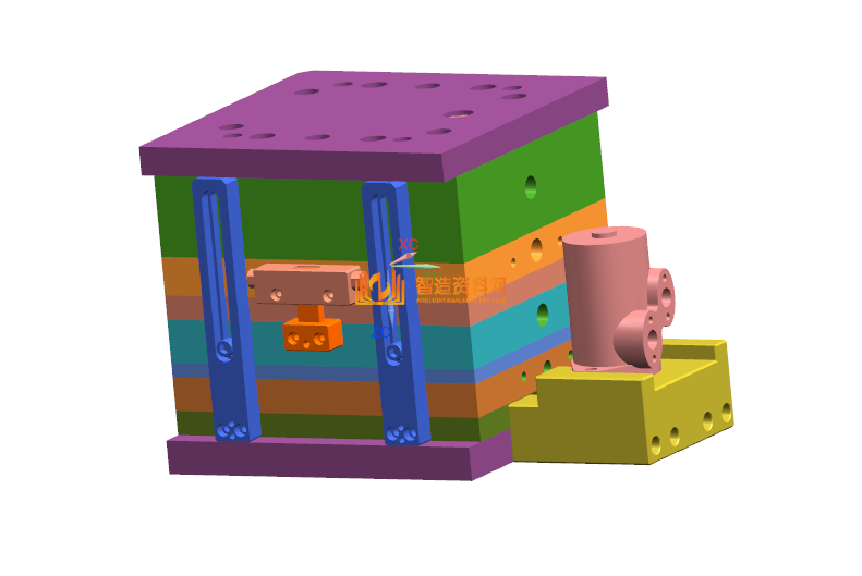 塑胶模具设计全套图纸0182,NeadPay,模具,设计,第1张