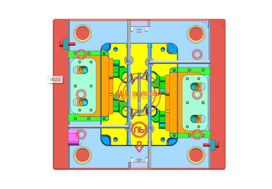 塑胶模具设计全套图纸0259,NeadPay,模具,设计,第1张