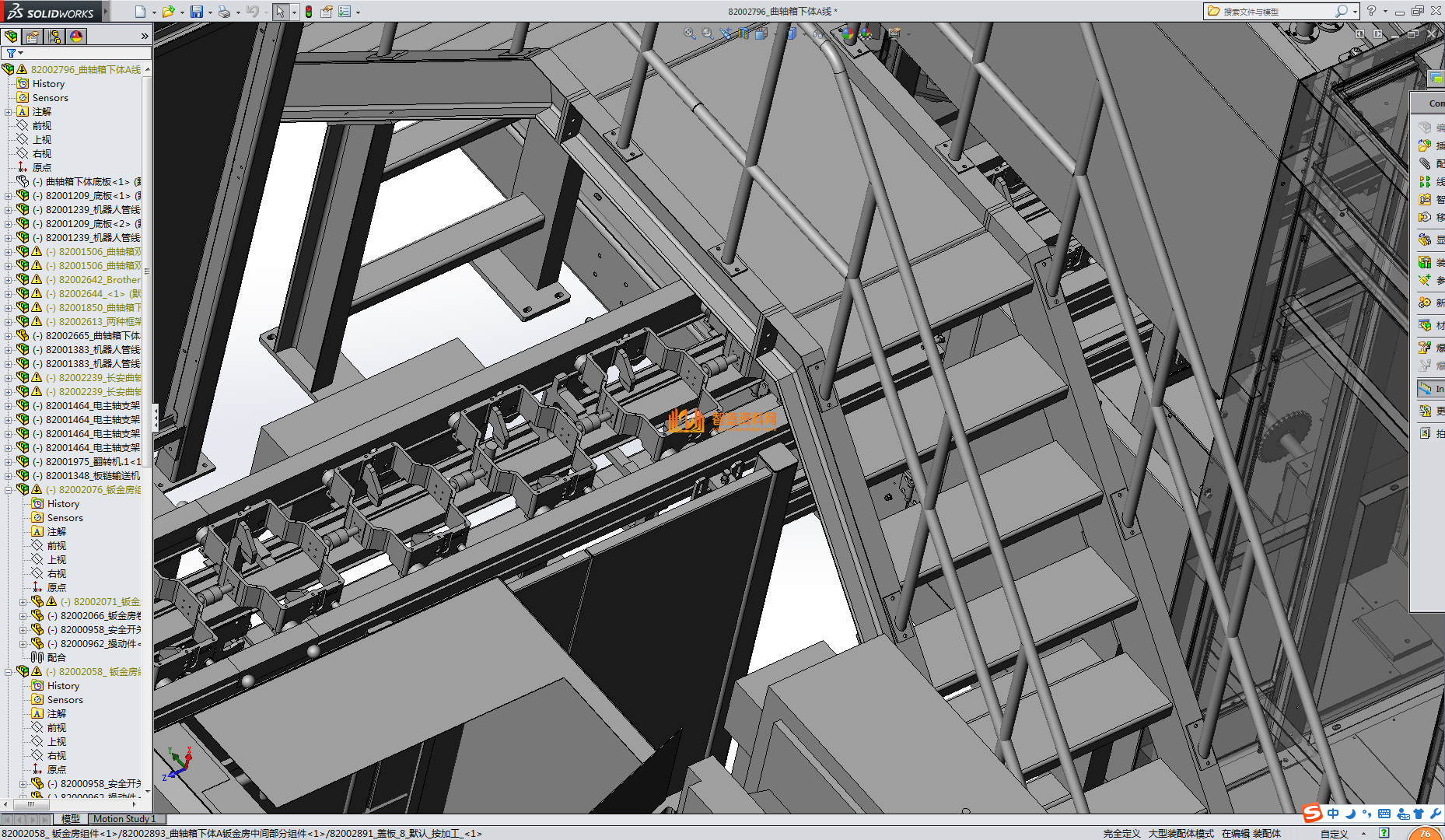 复杂详细的曲轴箱下体生产线设计,NeadPay,设计,详细,第9张