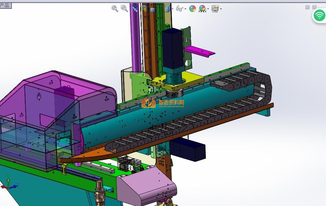 三轴伺服机械手注塑机械手含全套工程图650,NeadPay,注塑,第2张
