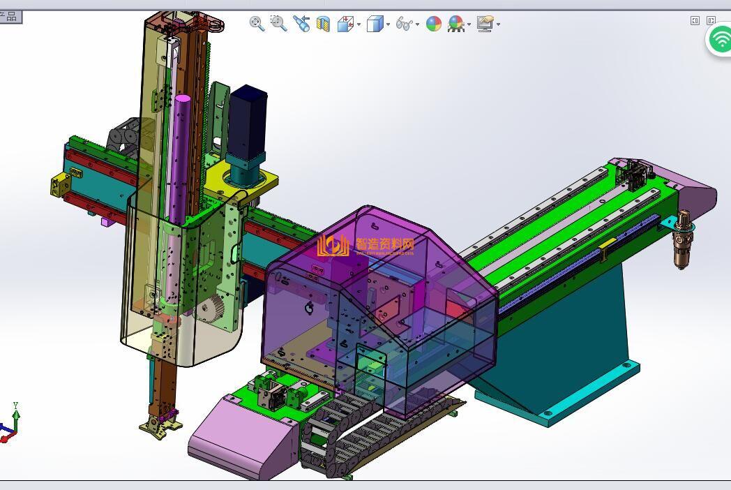 三轴伺服机械手注塑机械手含全套工程图650,NeadPay,注塑,第8张