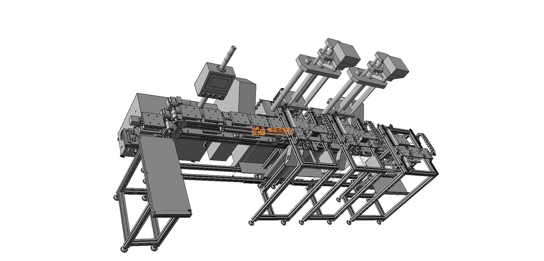 USB线材立式注塑机自动上下料,NeadPay,自动,注塑,第2张 USB线材立式注塑机自动上下料,NeadPay,自动,注塑,第2张