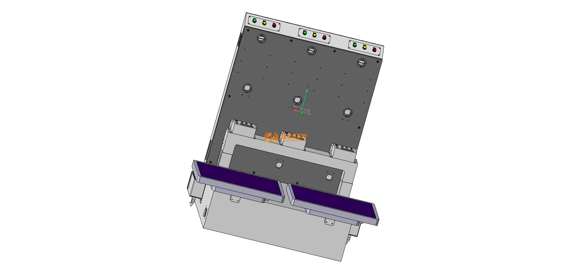桌面式机箱钣金模型,NeadPay,模型,第1张