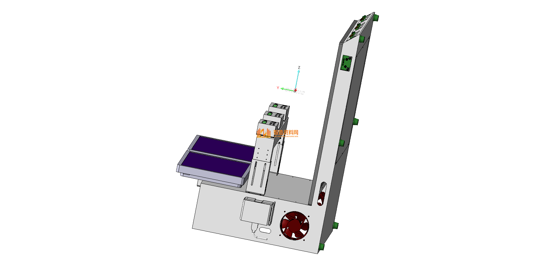 桌面式机箱钣金模型,NeadPay,模型,第2张