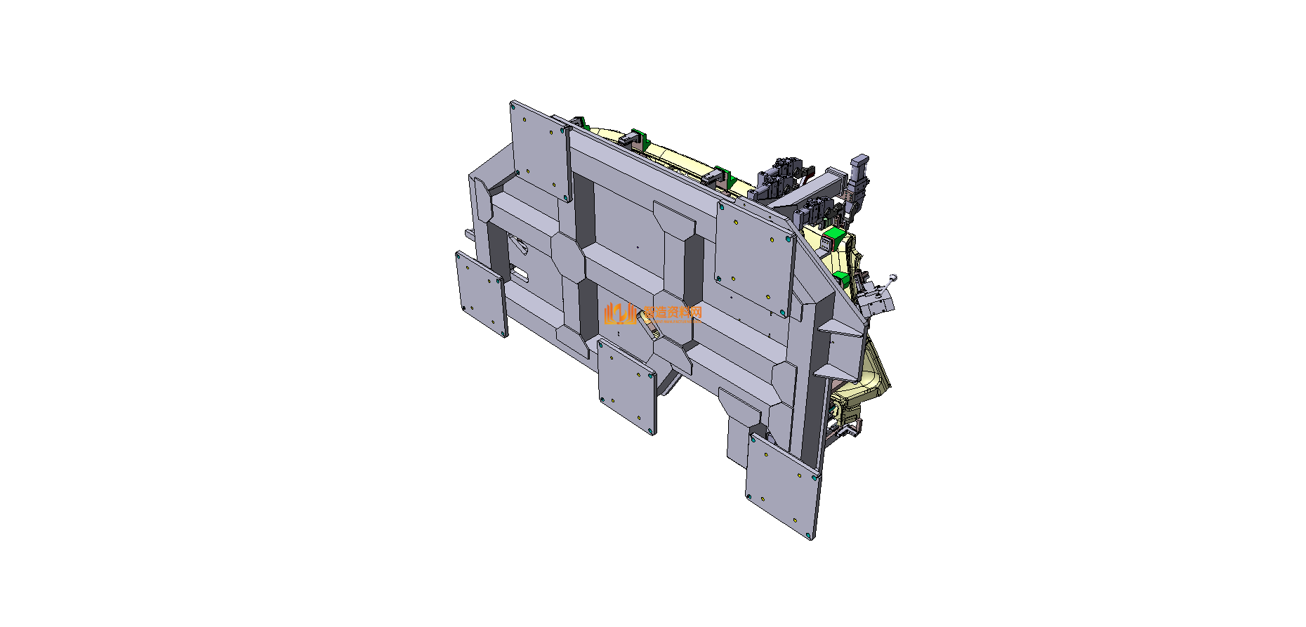 奔驰车焊接夹具（奔驰侧围外板焊接夹具）,NeadPay,第2张