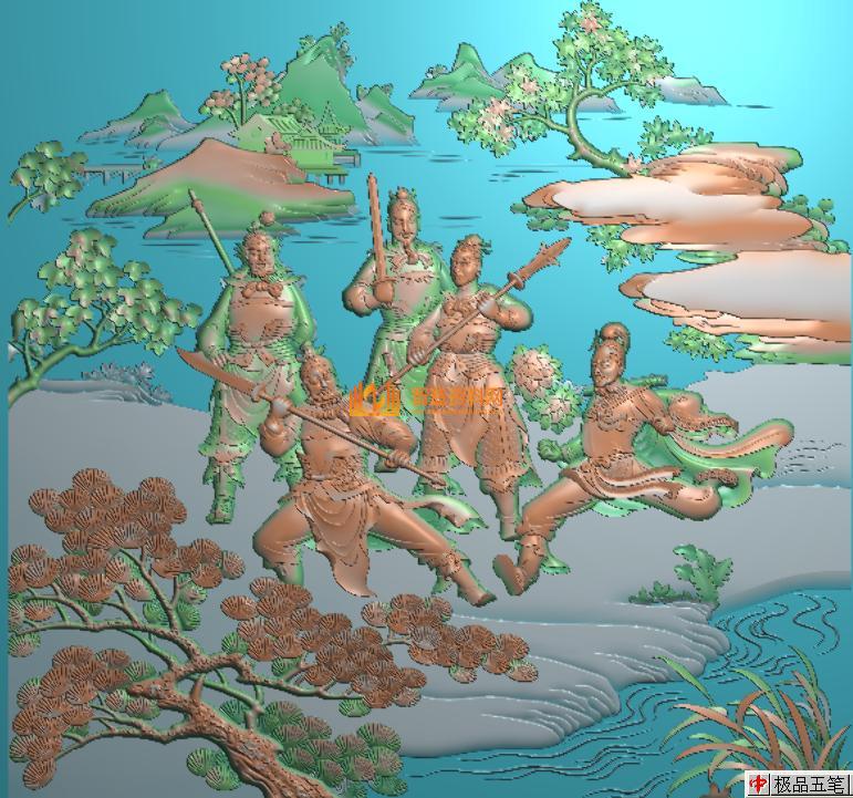 三国演义顶箱柜 上门板左 拼好的9个深,NeadPay,第1张 三国演义顶箱柜 上门板左 拼好的9个深,XSJDP_0291.JPG,NeadPay,第1张