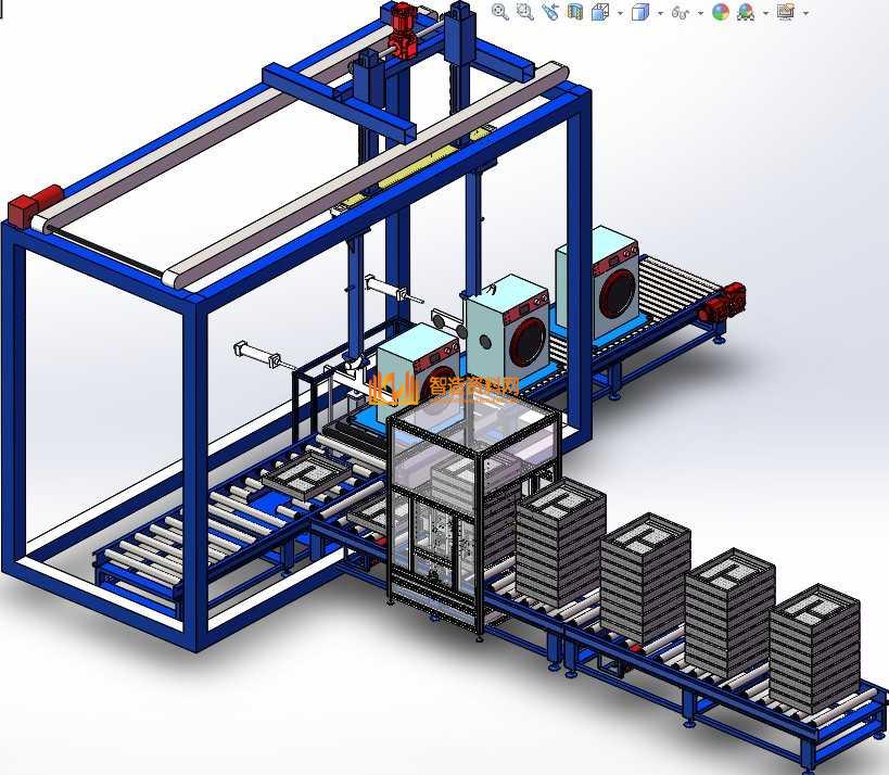 滚筒洗衣机底托装配生产线,NeadPay,装配,第2张