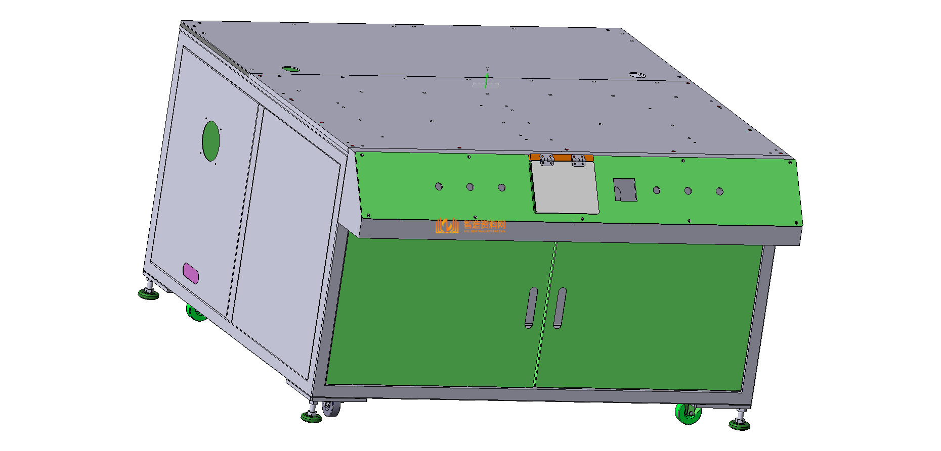 塑件热熔埋钉机钣金图,XSJXSW2016_BJG_0349.png,NeadPay,塑件,第1张