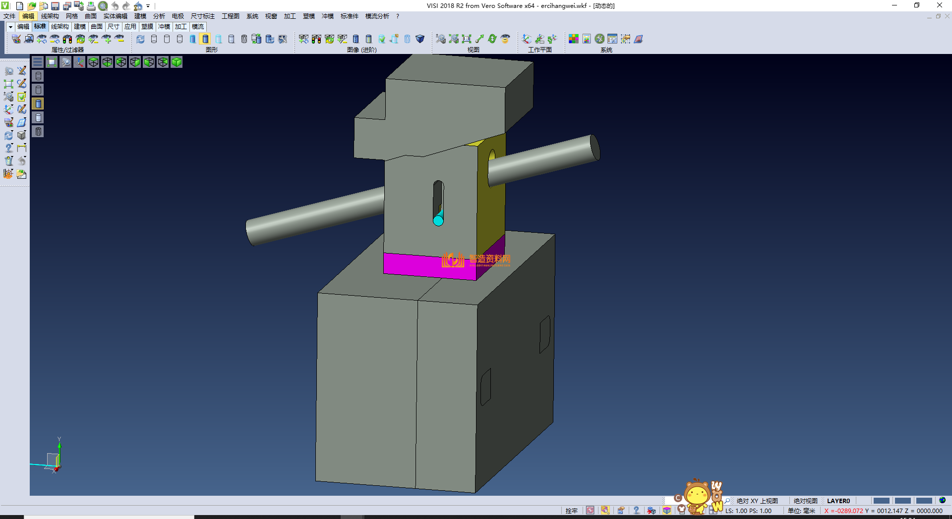 带全螺纹的产品 分模,NeadPay,产品,螺纹,第1张 带全螺纹的产品 分模,XSMJGZ_PRT_0071.png,NeadPay,产品,螺纹,第1张