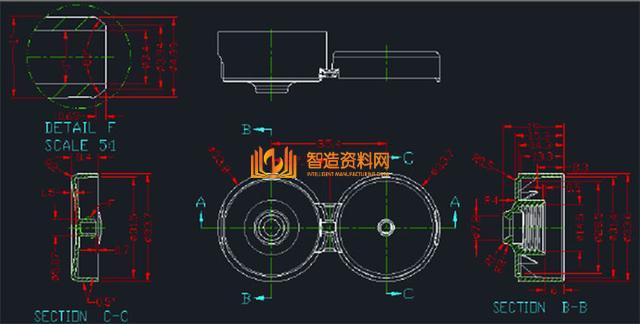注塑模具设计之蝴蝶结翻盖设计,模具设计,注塑,设计,第1张
