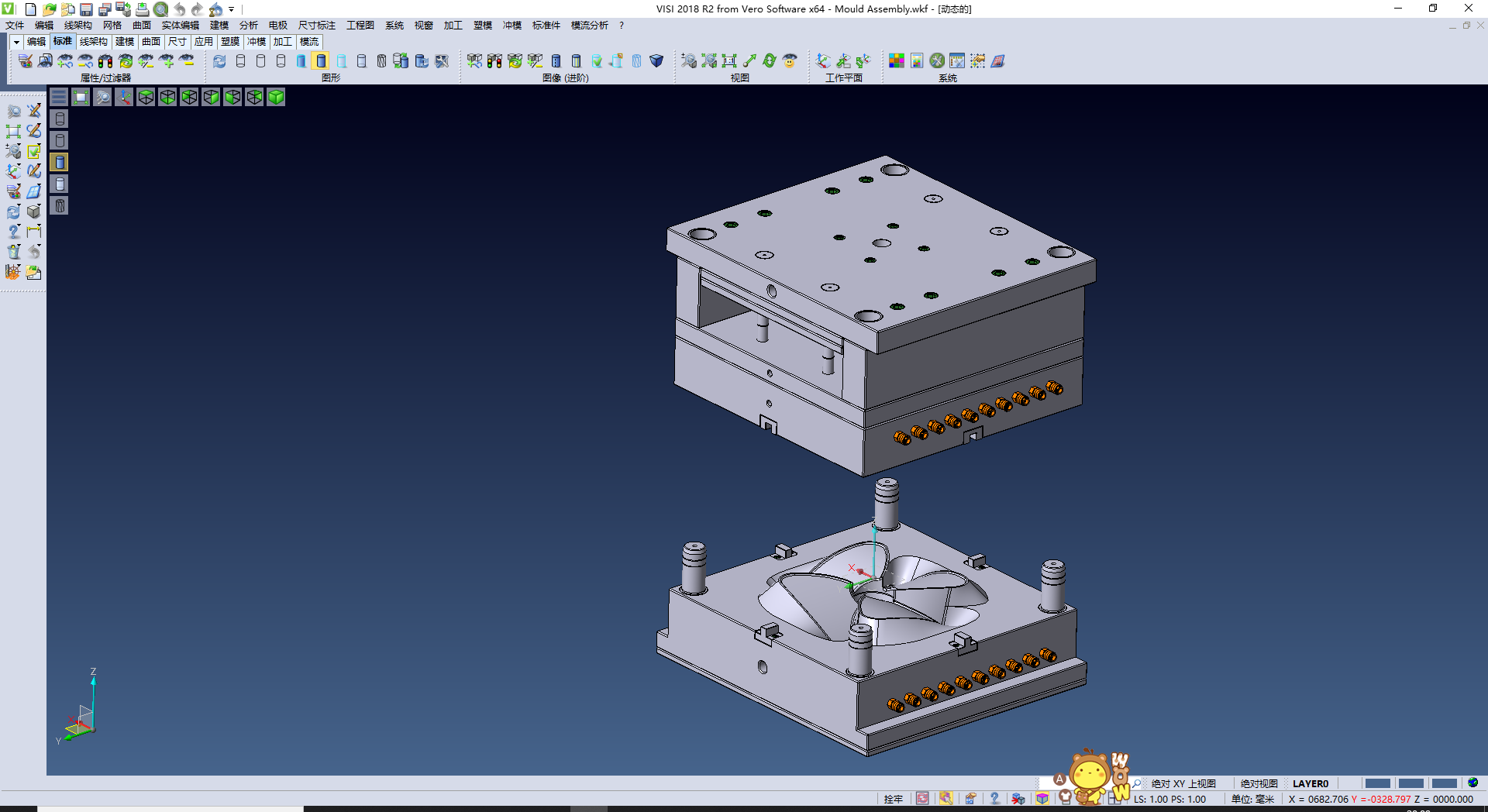 风扇叶轮模具,NeadPay,模具,第1张