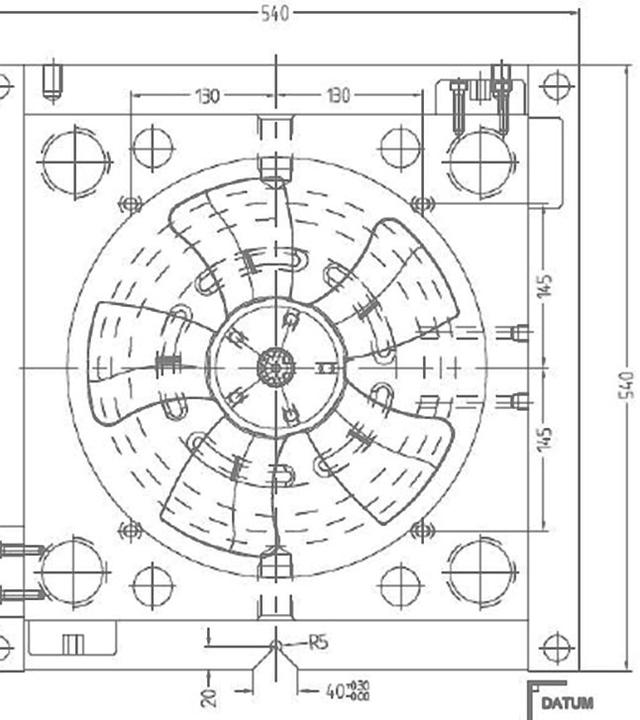 塑胶模具设计之风扇叶注设计重点解析,模具设计,塑胶,第2张
