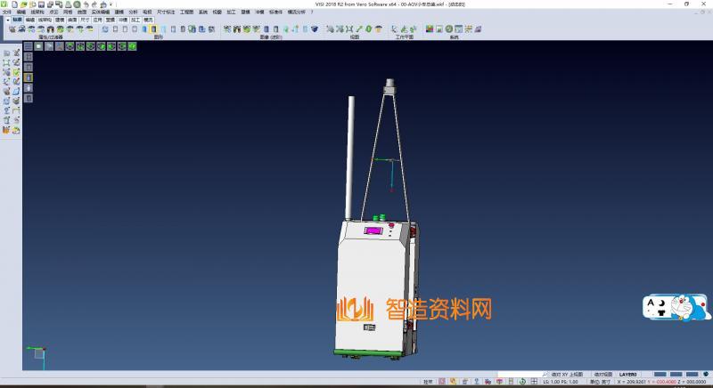 底盘结构详细的AGV小车SW模型1,NeadPay,结构,盘,第1张 底盘结构详细的AGV小车SW模型1,NeadPay,结构,盘,第1张