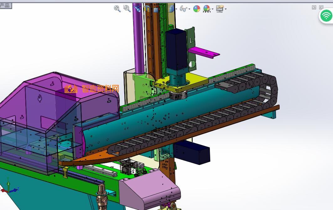 三轴伺服机械手、注塑机械手含全套工程图,NeadPay,注塑,第2张