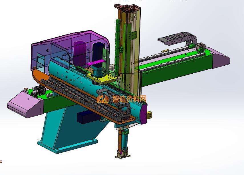 三轴伺服机械手、注塑机械手含全套工程图,NeadPay,注塑,第9张