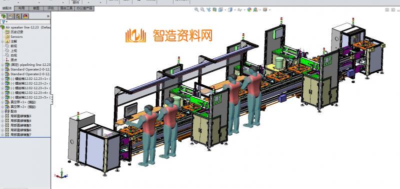 实用的非标半自动组装线、倍速输送链回流线,NeadPay,自动,非标,第4张