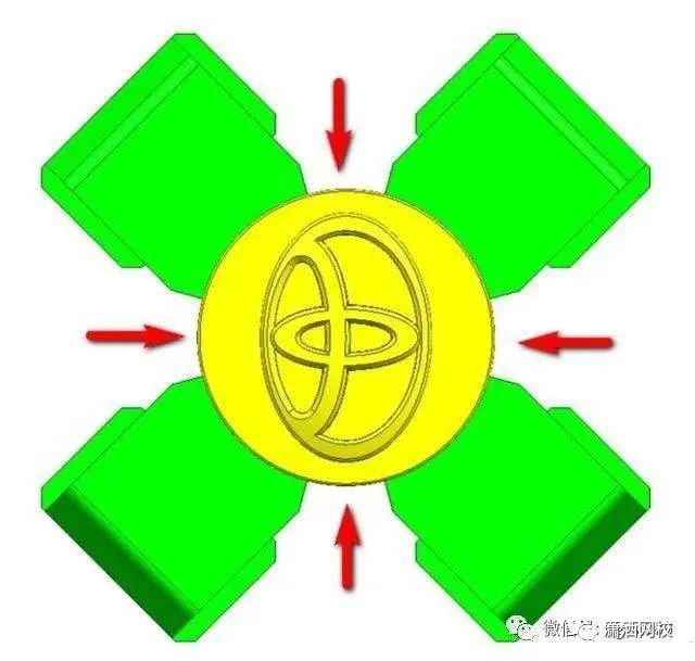 丰田标志注塑模具设计-浇注系统及模仁大小的确定,图片,模具,设计,模具设计,产品,自动,加工,第3张